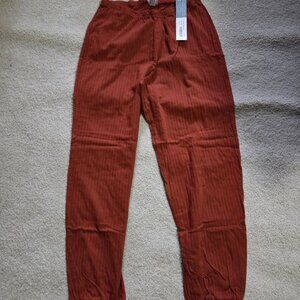 Blue Canoe Organic Cotton Sleep Pants RUST color size M